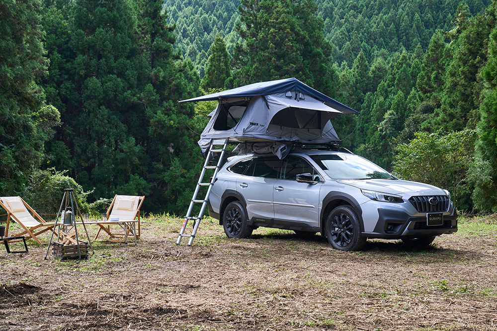 キャンプされる方、積載量はどうですか？』 スバル レガシィ アウトバック