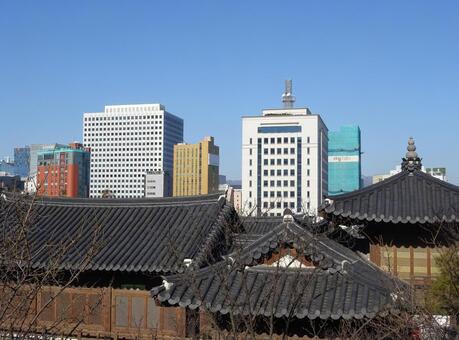 ソウル 町並み447 無料写真