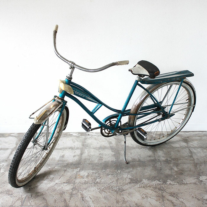 アンティーク置物 自転車 アメリカン