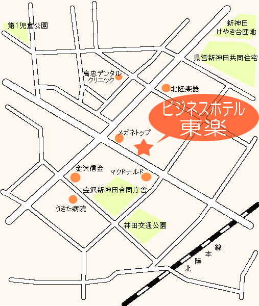 ビジネスホテル 東楽 宿泊予約【楽天トラベル】