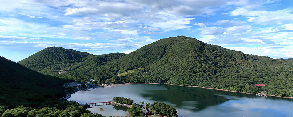 赤城山 小沼 群馬県前橋- 水辺遍路