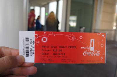 スタンプカードが好きなんですっ！: アトランタにあるワールド・オブ・コカコーラ World of