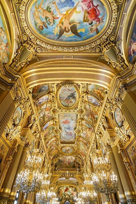 パリ旅行 オペラ座・ガルニエ宮、その豪華な内部を見学する！そしてフランスワールドカップ制覇の瞬間をフランスで。 -徒然日記：旧ヨーロッパ旅行記 とその他諸々