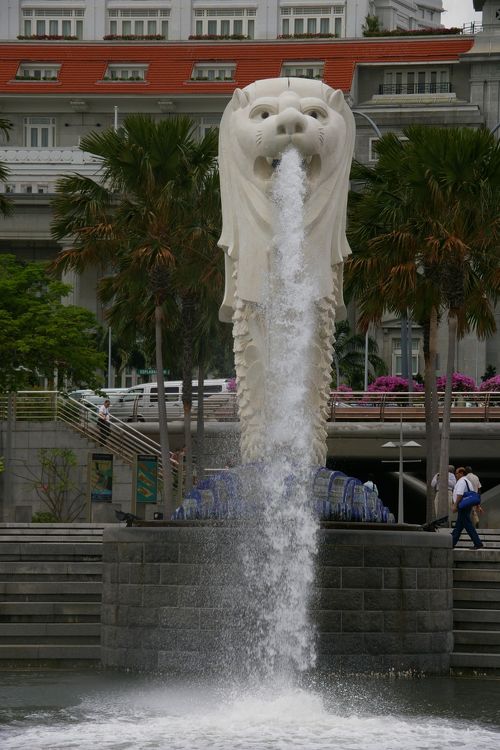 マーライオンの口コミ世界旅行でがっかりした観光名所