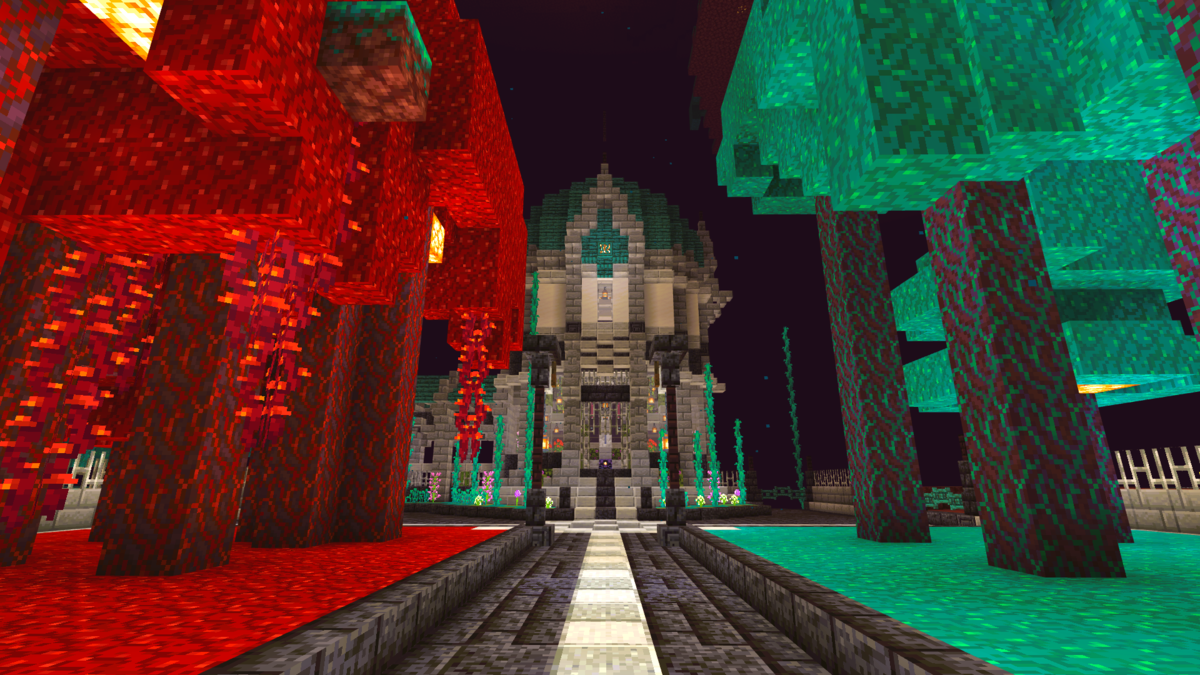 初めてのネザー建築 : r