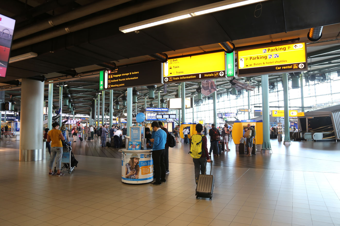 アムステルダム スキポール空港から市内へのアクセス・構内マップ 徹底ガイド