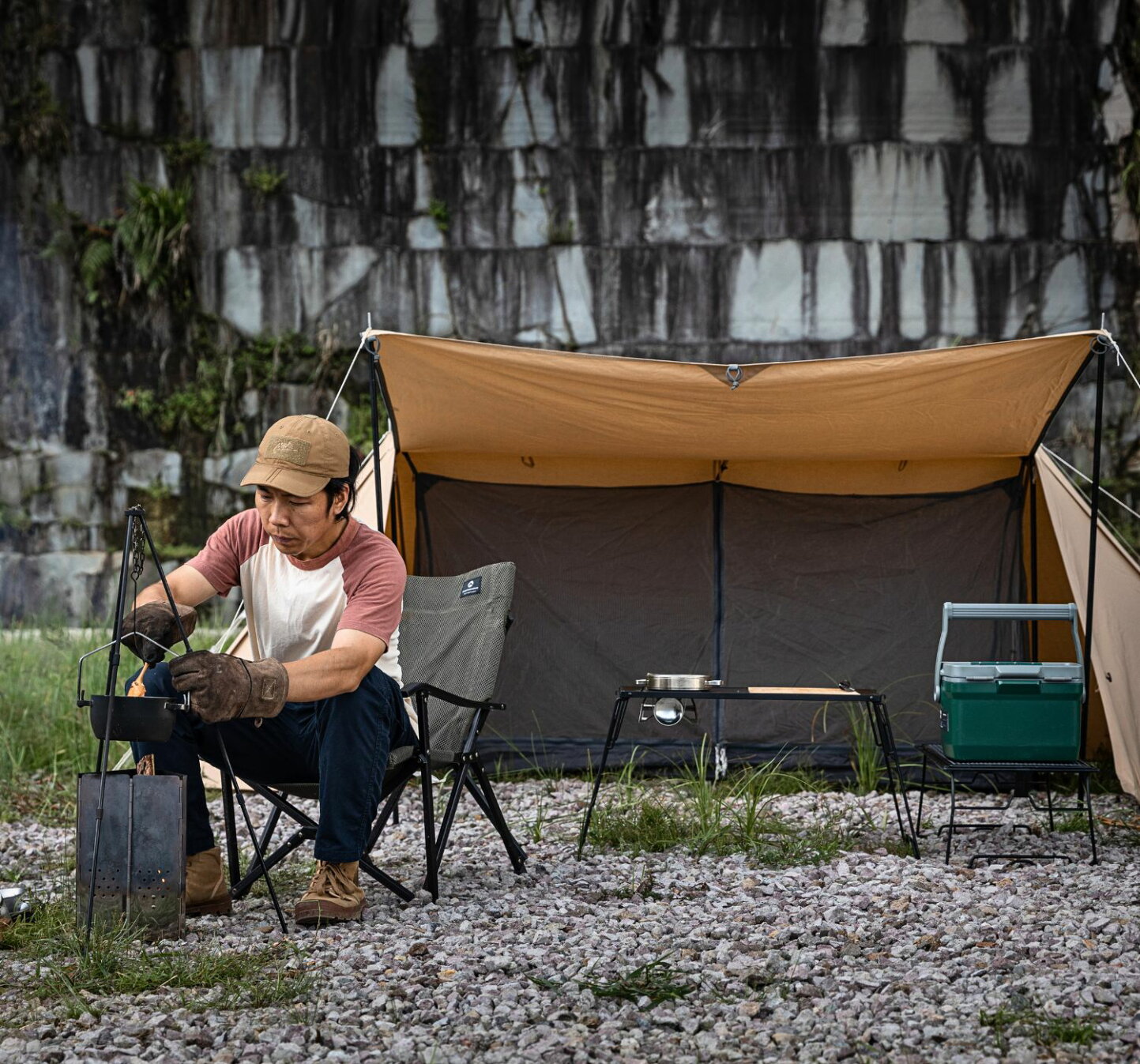 キャンプのおしゃれなレイアウトはこうつくる！これでテントの中までオシャレさんキャンプ・アウトドア情報メディアhinata