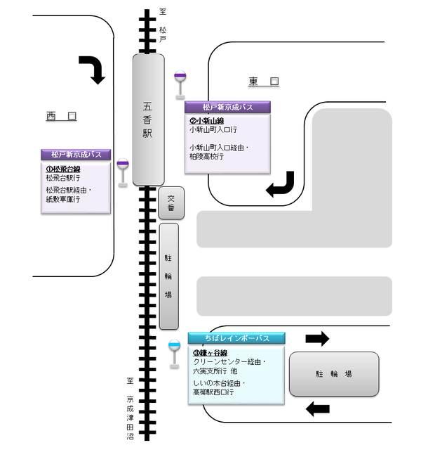 五香 時刻表ページ -