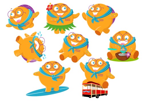 カントリーストア内でどーんと目立つこの子の名前は『パイナッチ』🍍ドールプランテーションのオリジナルキャラクターなんです。 ハワイにはまだ来れないーって方も、日本では@tree_sustainableにて購入可能です🤙・⁠ ・⁠ ・⁠⁠ドールプランテーションドールホイップ