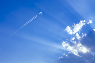 飛行機雲のイラスト特集