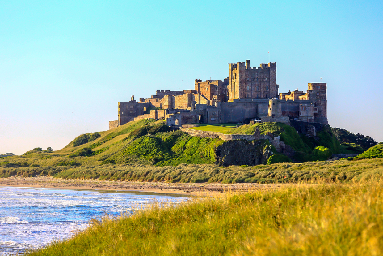 Bamburgh Castle バンバラ城