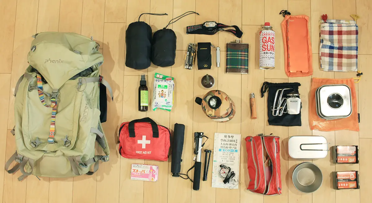 冬山日帰り 雪山の日帰り登山で使っている基本装備・バックパック・カメラについて - I