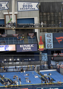 「まるで貨物列車の通過音」 ドーム の屋根 吹き飛ぶ米ハリケーン 被害タンパベイ・レイズミルトン野球毎日新聞shorts