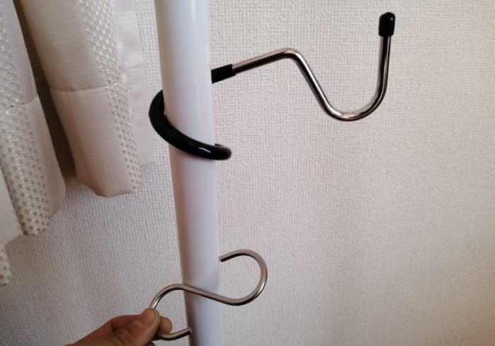 ダイソー ランタンハンガーを畑作業バッグ掛けにみかんのYOGAブログ