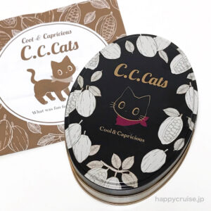 20190214「C.C.キャッツ 詰め合わせチョコ缶、チョコギフトセットM/バレンタイン ネコ」｜neko BLOG