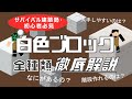 白いブロック』を13種類、集めてみたのです。 どろっぴのマイクラ