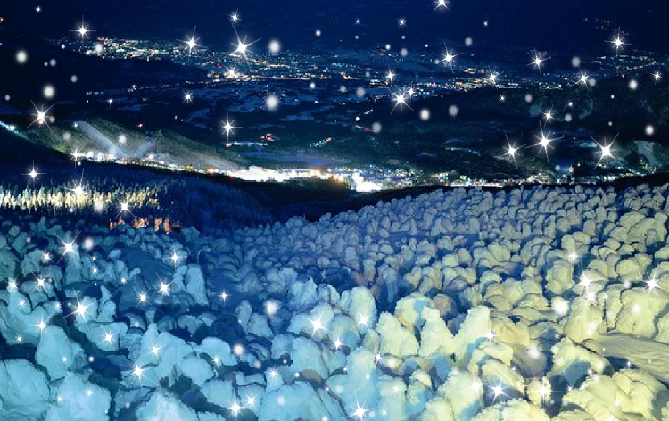 スノーモンスター現る！！ 蔵王の樹氷 *and trip. たびびと