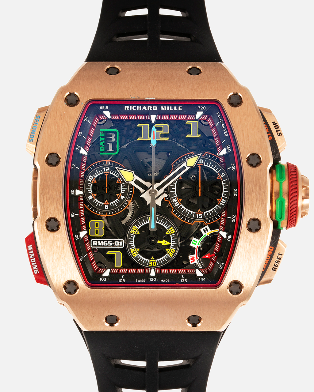 買蔵 リシャールミル RICHARD MILLE ールホワイト