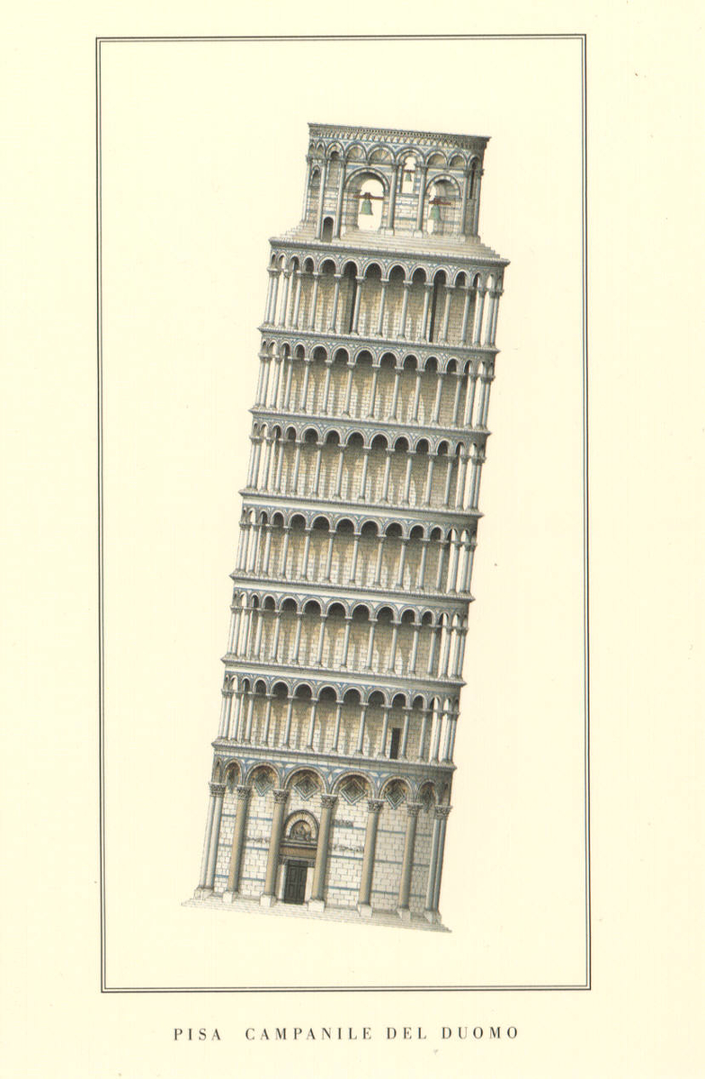 ピサの斜塔斜めに見えない角度の写真・画像素材-Snapmart スナップマート