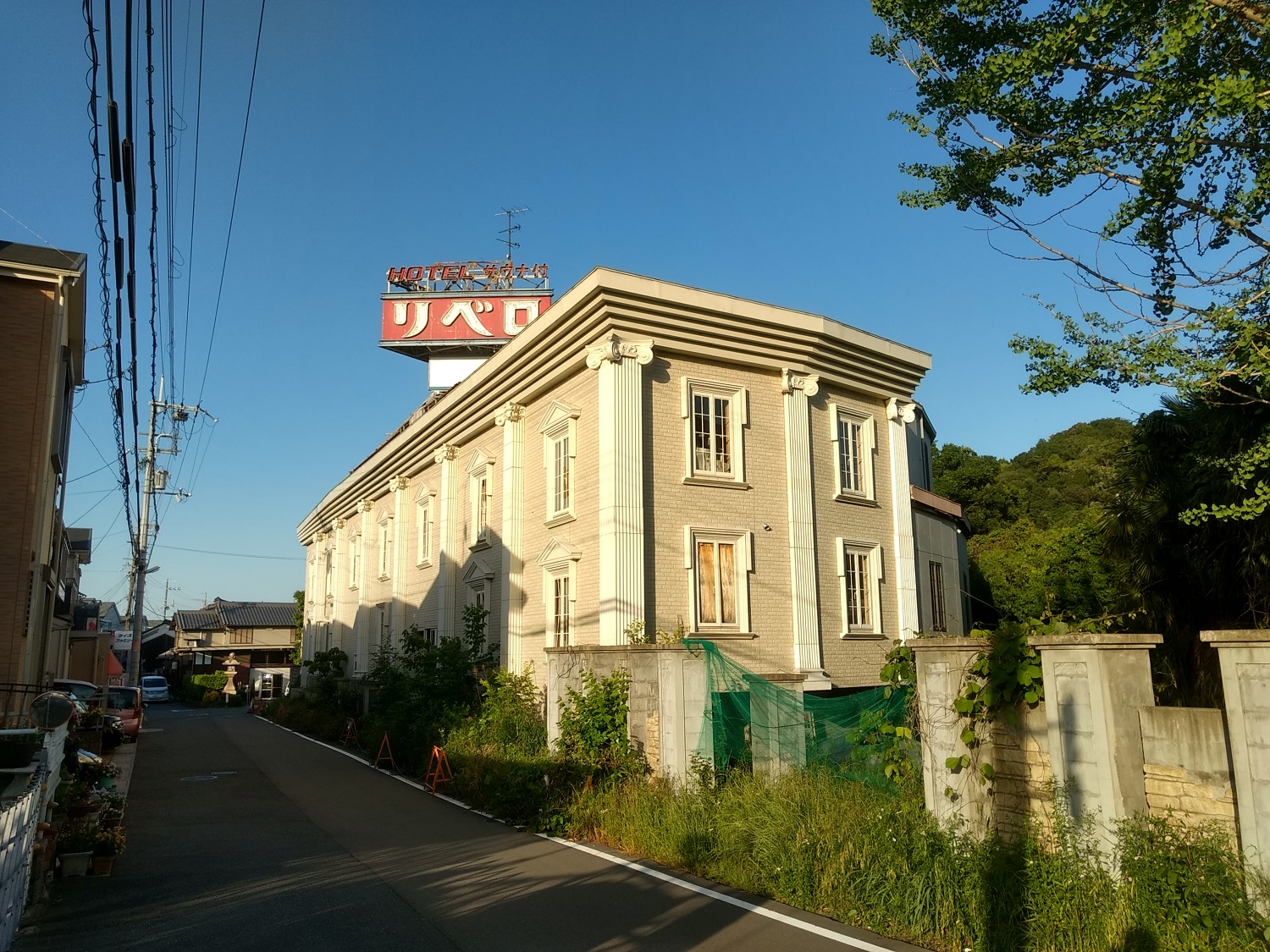 ホテル ニュー京都」 ラブホテル廃墟