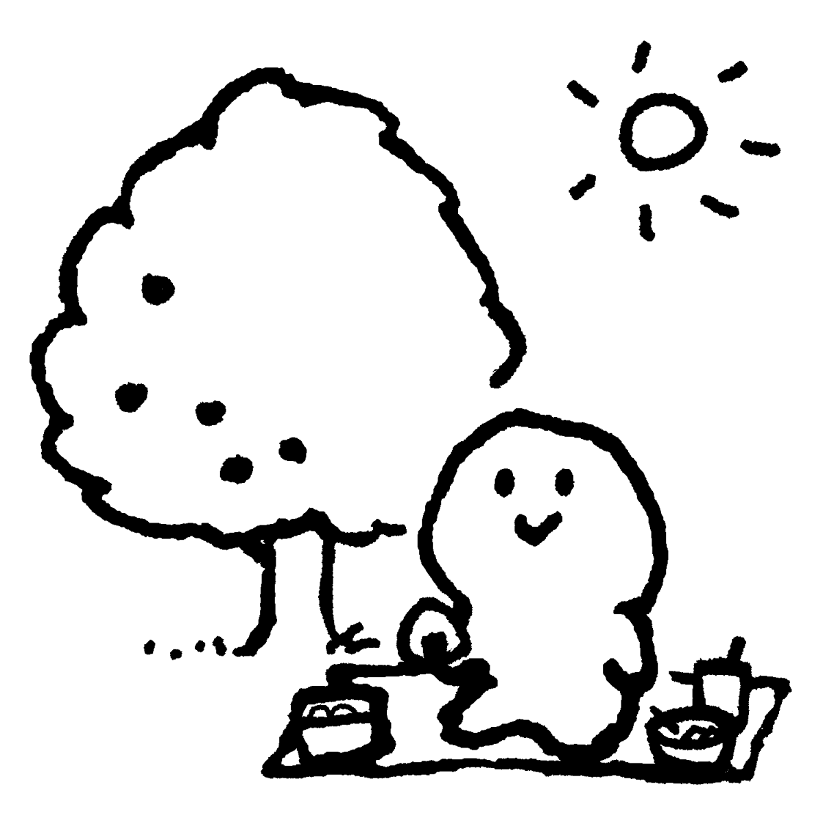 お出かけするイラストかわいいフリーアイコン・イラストの無料素材サイトフリーペンシル