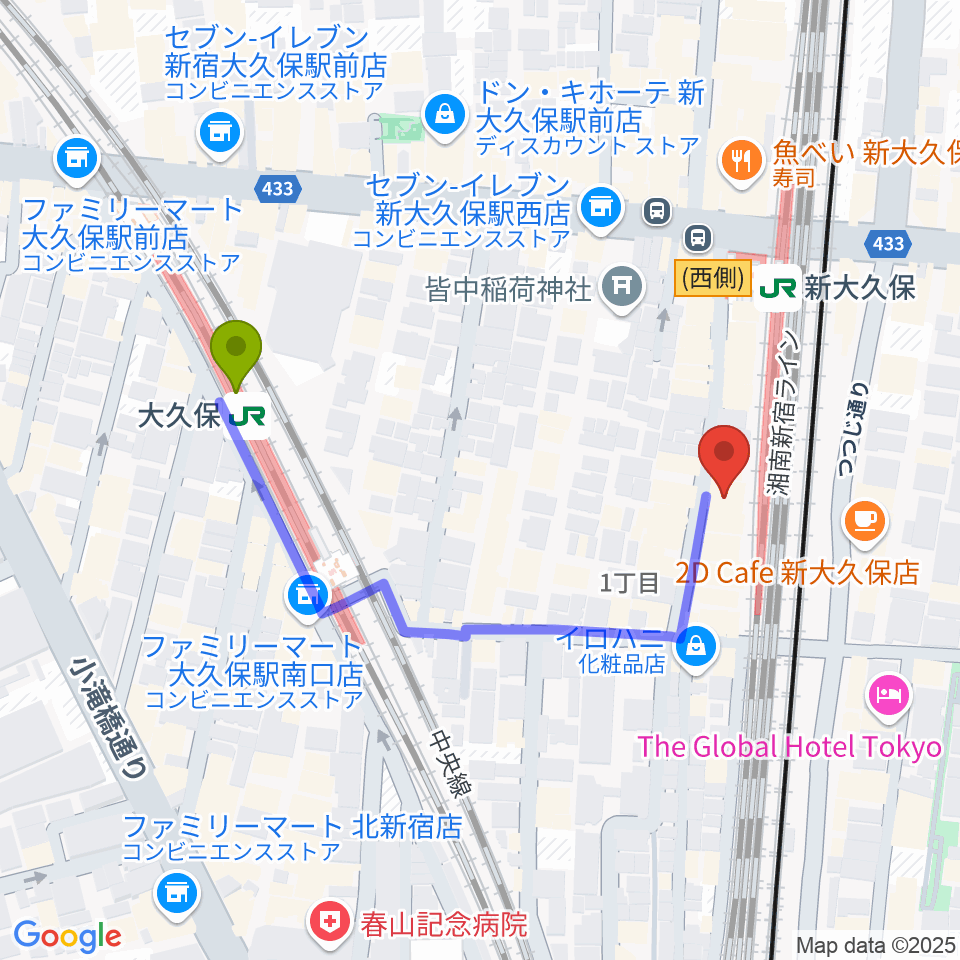 新大久保駅～新宿駅～町田駅～新横浜駅 | ALBUM