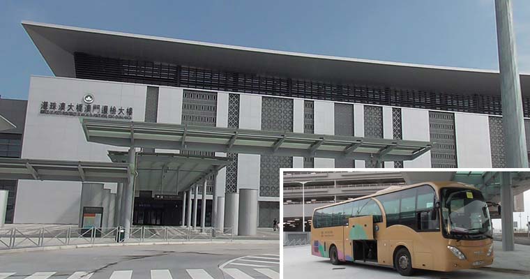 マカオ日帰り バスで港珠澳大橋を渡り香港からマカオへ -