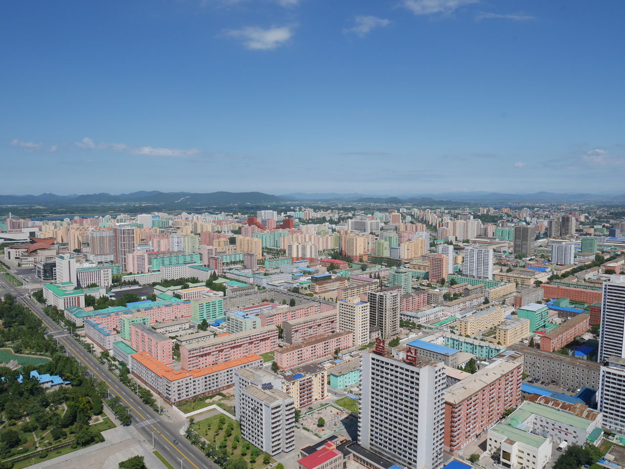 北朝鮮 平壌 街並み167884291 の写真素材