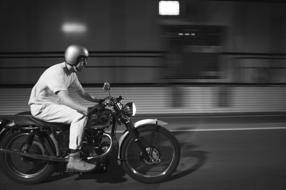TRIUMPH バイクタンク オールドトライアンフビンテージワンイヤー69年
