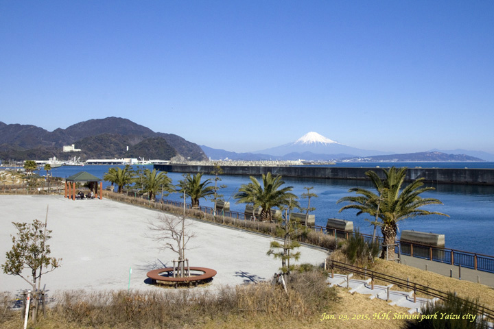 田尻浜海岸からの富士山 焼津市静岡県観光＆名所 わが街だいすき.com