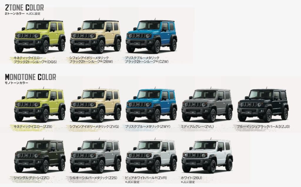 新型ジムニーの「ミディアムグレー」がアルトのバックドアと同じカラーになったワケは？clicccar.com