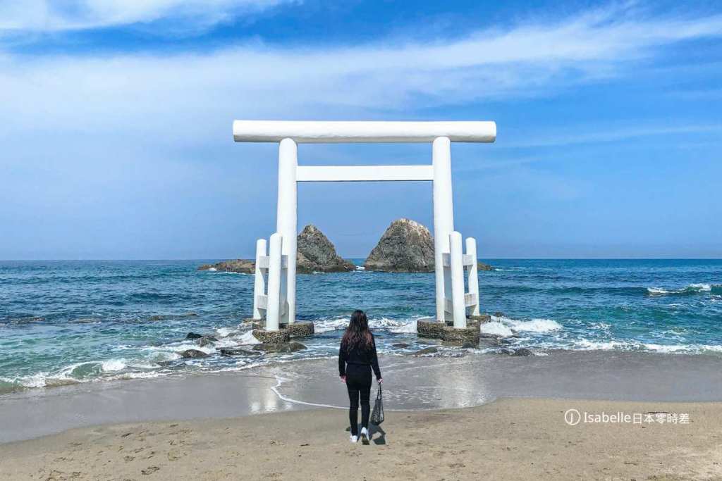 福岡糸島一日遊☆櫻井二見浦夫婦岩⛩️唯一白色鳥居百渚之一🤍Trip.com 絲島市