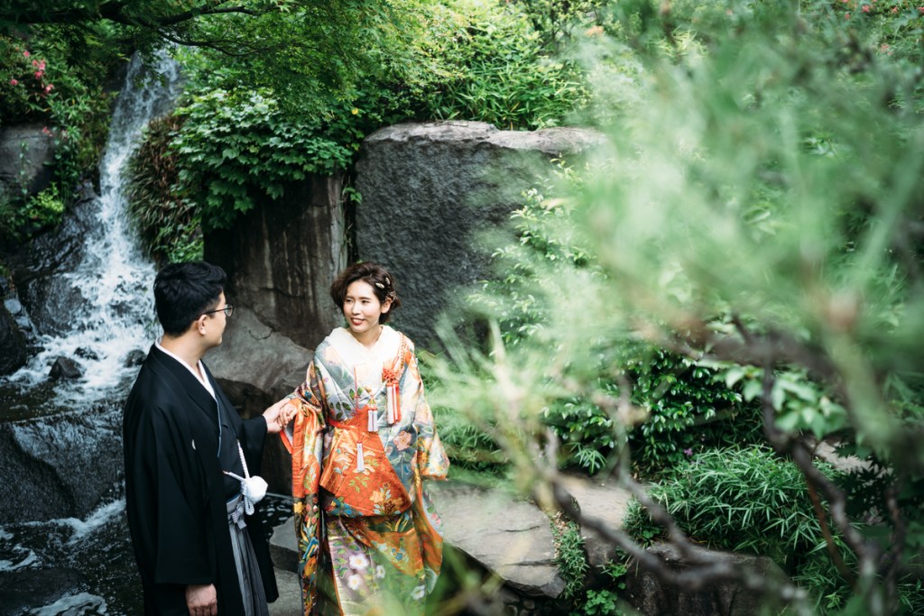 紅葉 目白庭園ロケーションフォト』 撮影日：2020年11月18日 目白庭園 Little