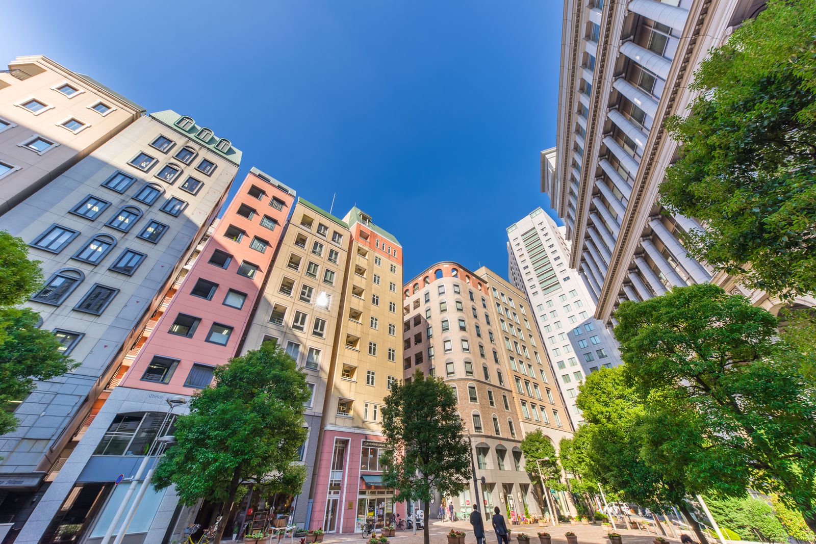 東京風景 都心の街並み 広尾方面