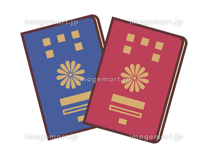 空白のオープンパスポートテンプレート。サンプル個人データページを含む国際パスポート。旅行と移民の孤立したベクトルのイラストのための文書。のイラスト素材・ベクターImage 100115650