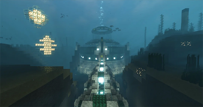 マイクラ サバイバル拠点の作り方！水上に丸い屋根の家を建築！ -