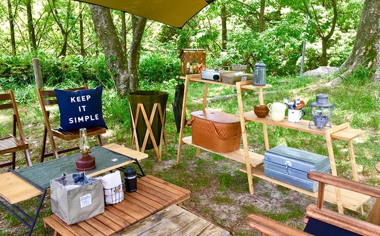 おしゃれテントサイトの台所拝見。キャンプの“こなれ感”はキッチン作りにあり！GO OUT WEB