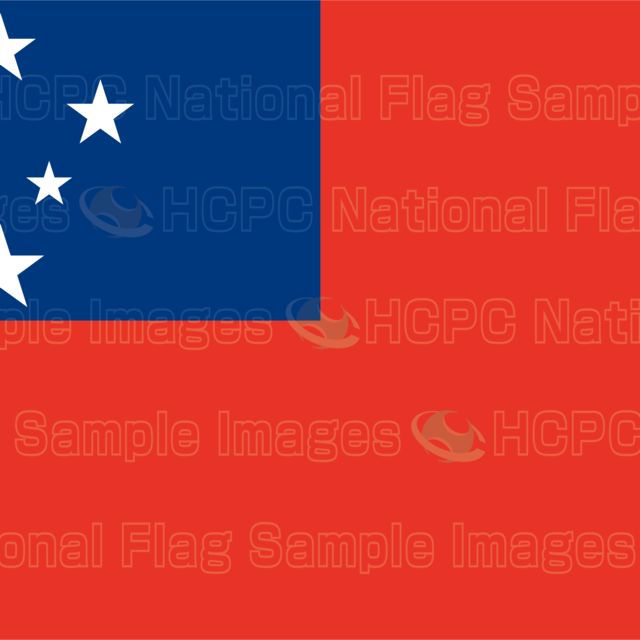 外国旗 サモア独立国国旗 テトロントロピカルサイズ：50×75cm 領収書発行: フタバ装飾