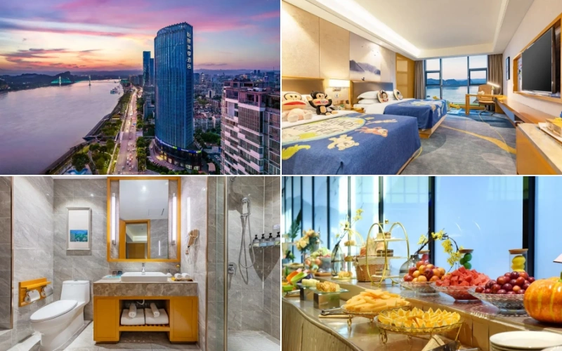 上海市による宜昌市から列車、 自動車、 線2 地下鉄、 飛行機、