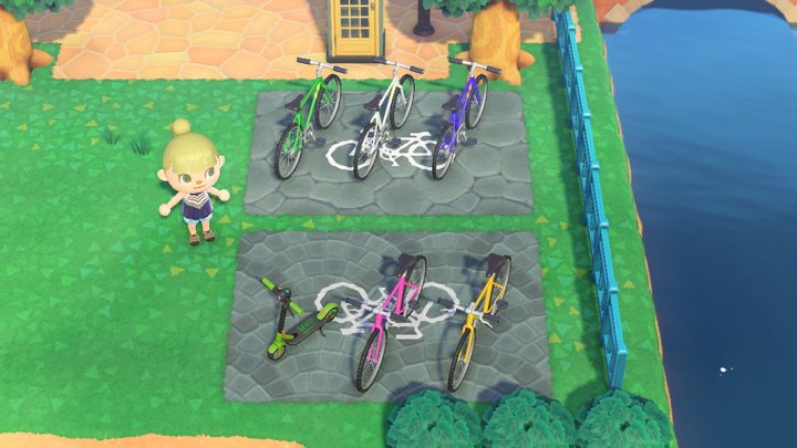 あつ森自転車置き場の作り方TikTok