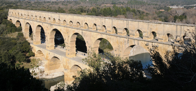ポン・デュ・ガール 世界遺産 見どころ・アクセス