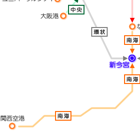 スパワールド世界の大温泉へのアクセス