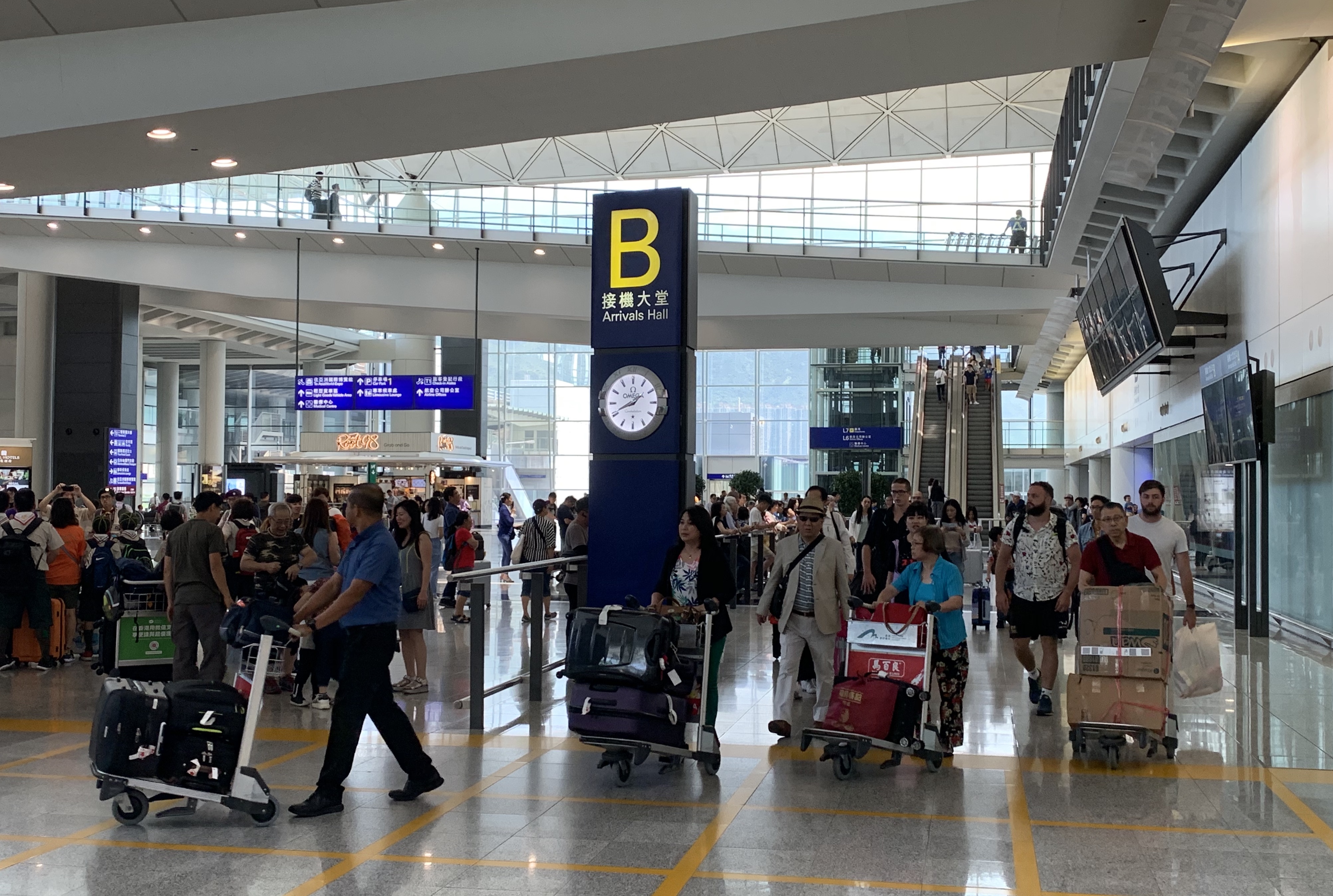 香港国際空港について
