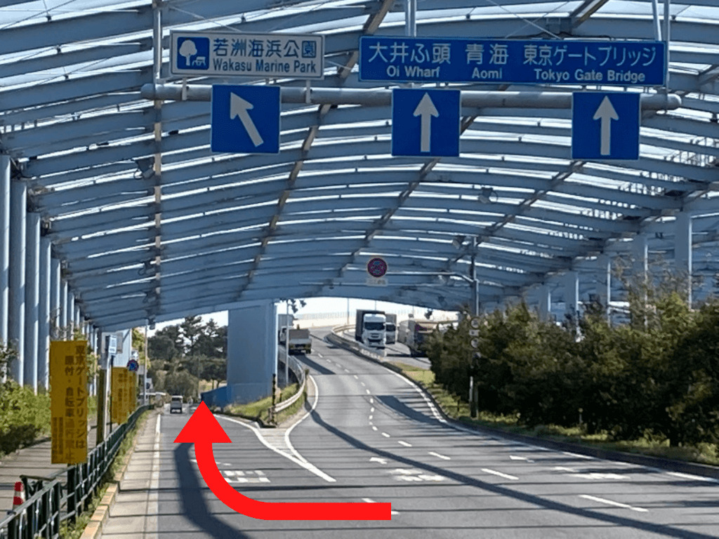 お台場へ自転車で行く方法レインボーブリッジは押して渡る独立を楽しくするブログ