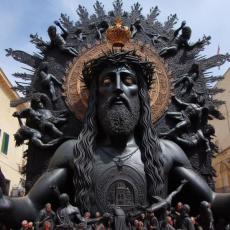 1,626 ブラックナザレ祭 Stock