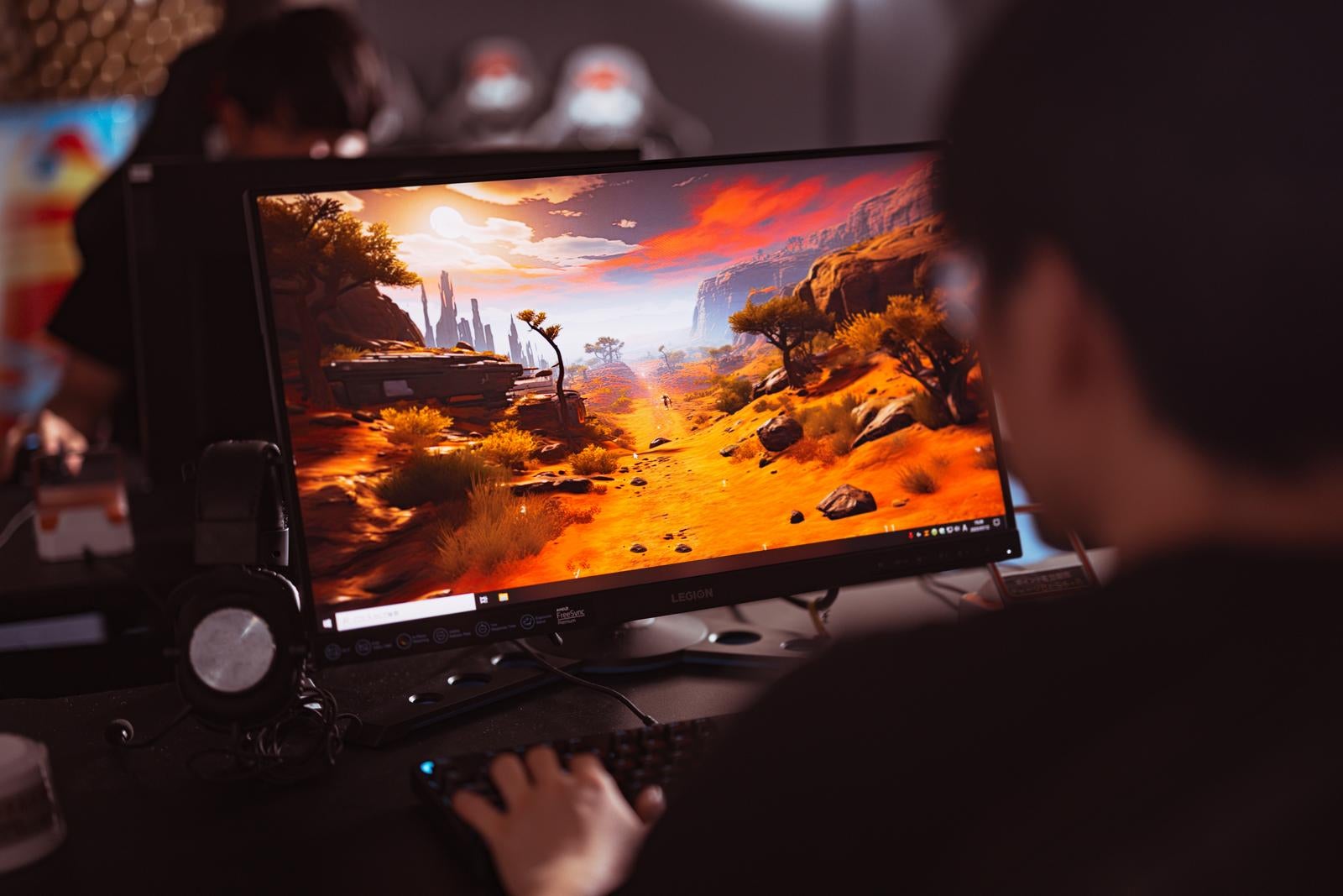 ゲーセン01フリー素材ドットコム