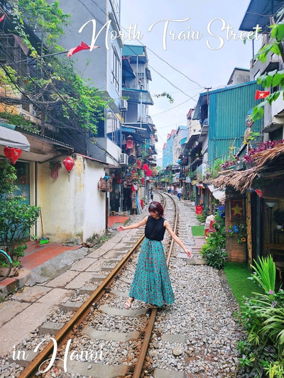 レトロでお洒落なハノイのトレインストリートカフェ - 中和不動産®︎