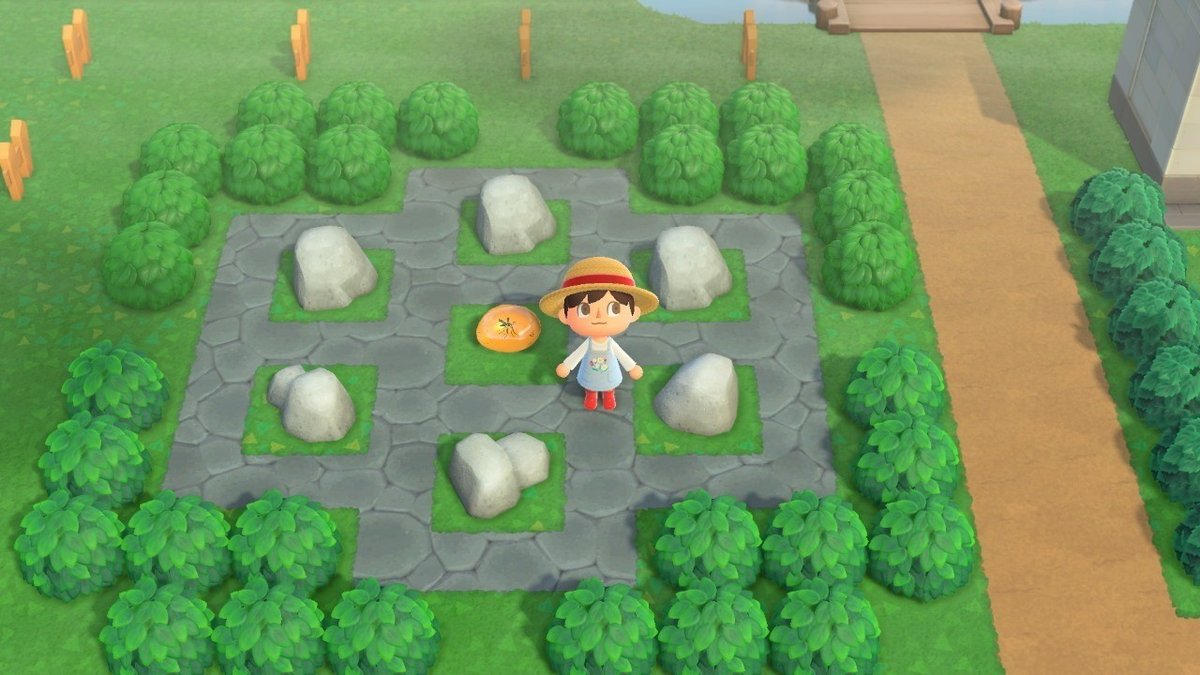 あつ森の岩固定方法ガイド✨