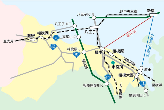 相模原から２道路接続 経済交流の活性も | 町田