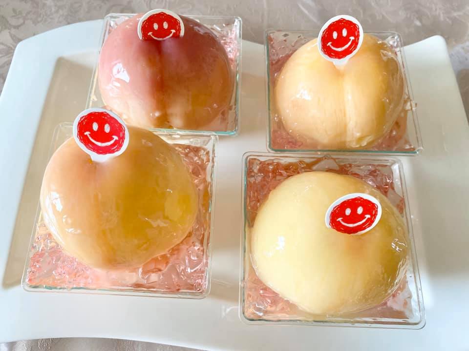 福のや【旧福から】 - ピーチパインバスクチーズケーキ🍑🍍